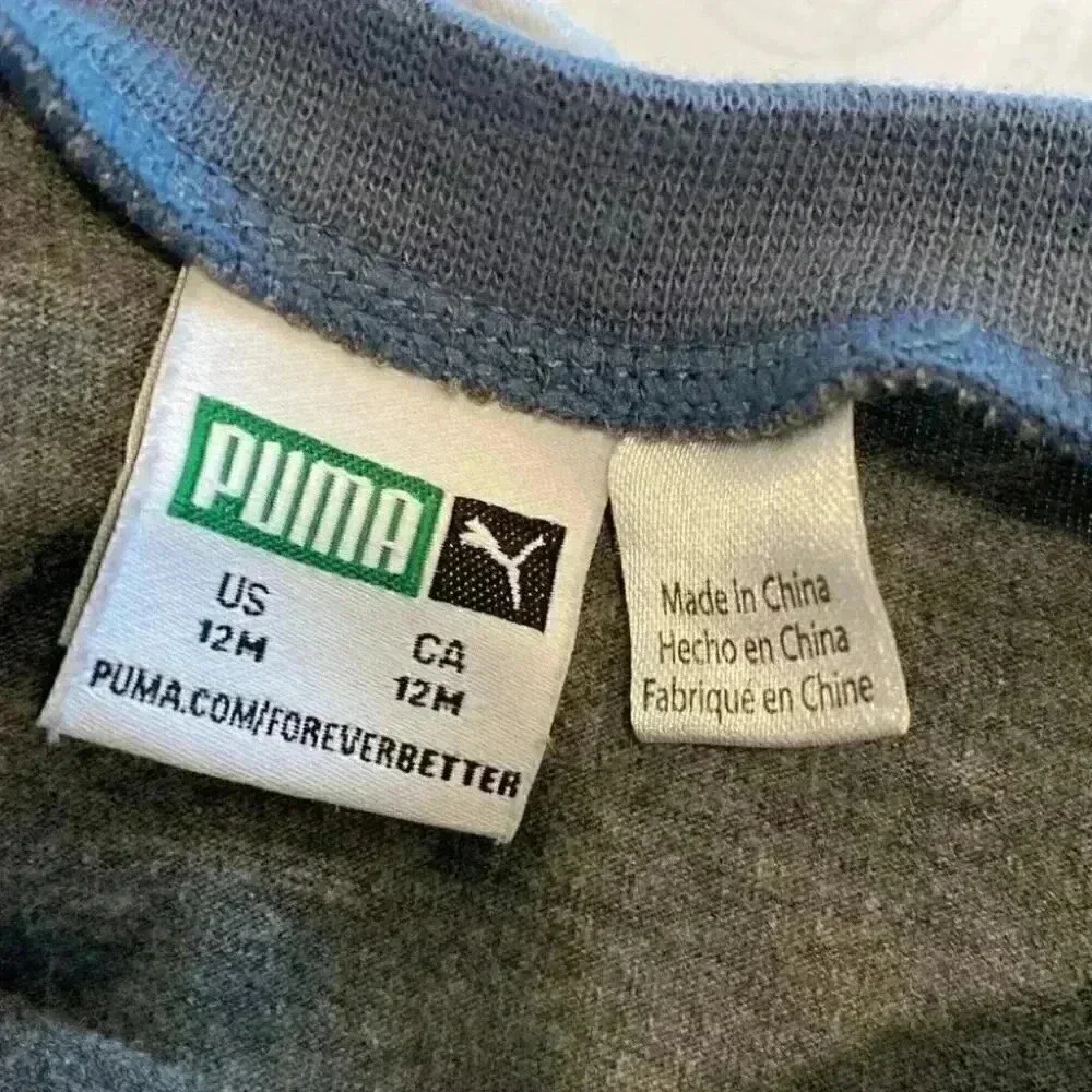 Puma shirt and sweats